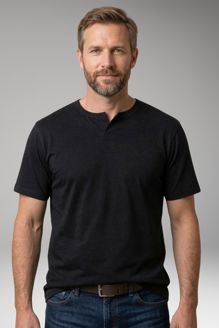 Men's casual everyday weekend daily wear relaxed men's t-shirt for Everyday Wear