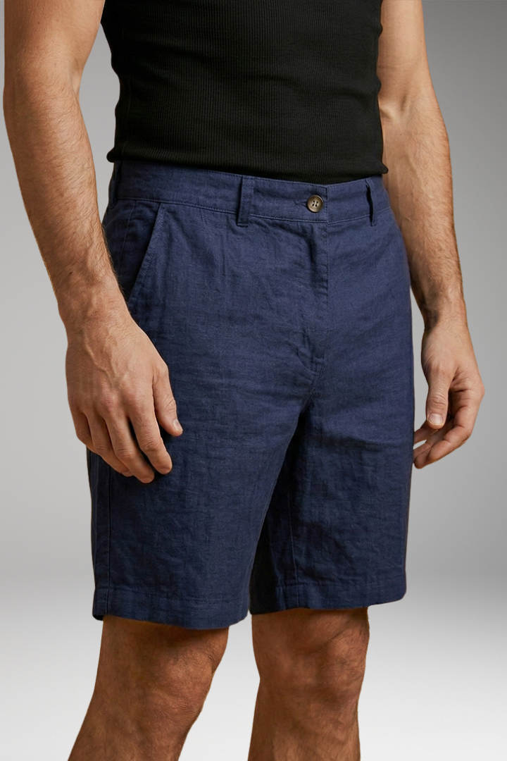 Men's casual shorts button closure for Everyday Wear