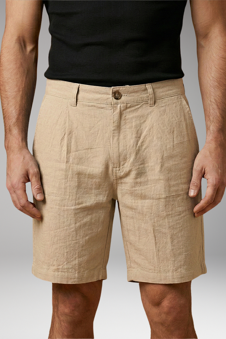 Men's casual shorts button closure for Everyday Wear