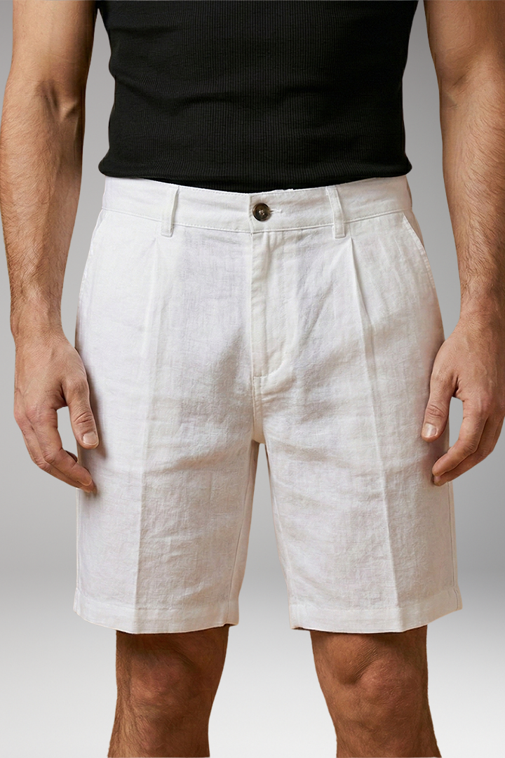 Men's casual shorts button closure for Everyday Wear