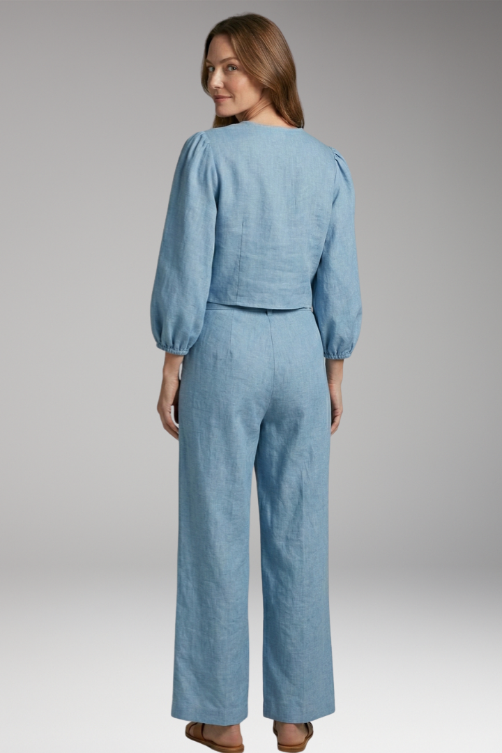 Women's co-ord set 2-piece co-ord set with High Waist for Spring